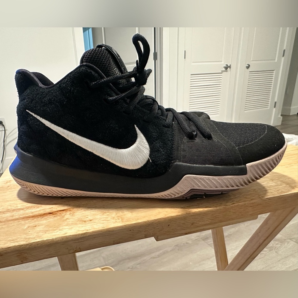 Nike Black and White High-Top Sneakers